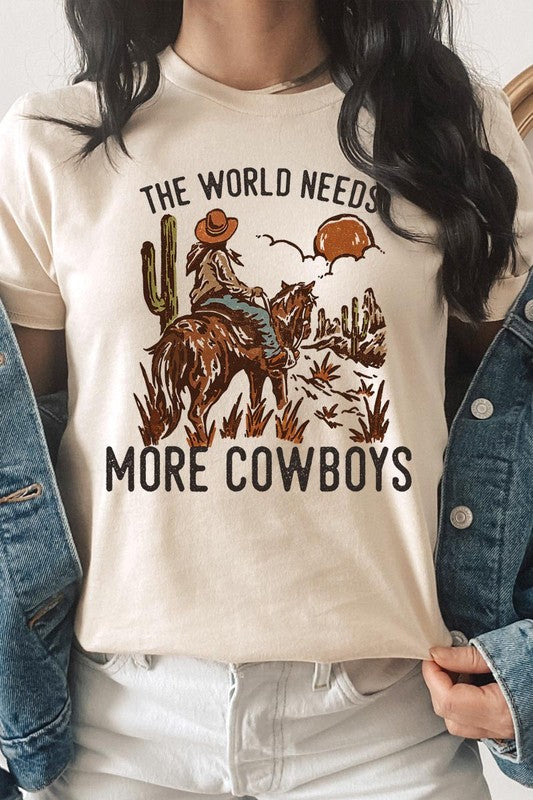 The World Needs More Cowboys T-Shirt