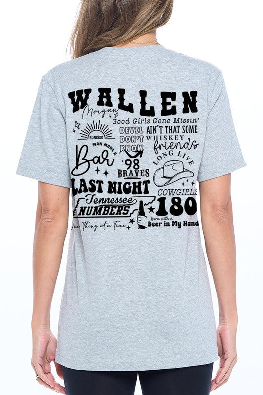 Wallen Country Music Shirt