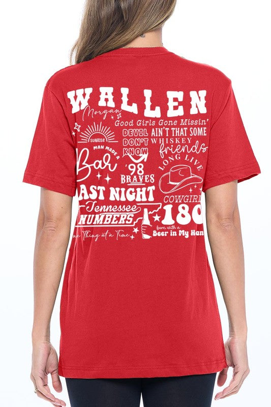 Wallen Country Music Shirt