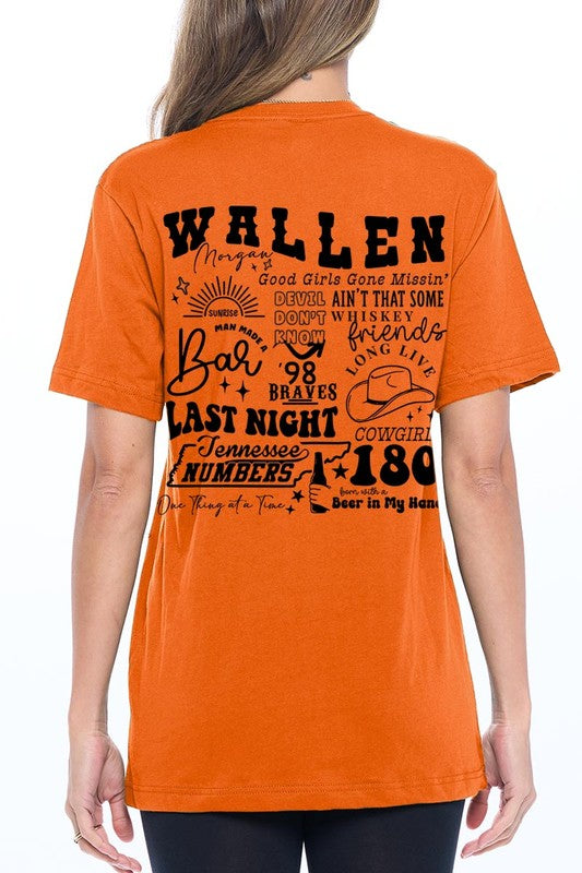 Wallen Country Music Shirt