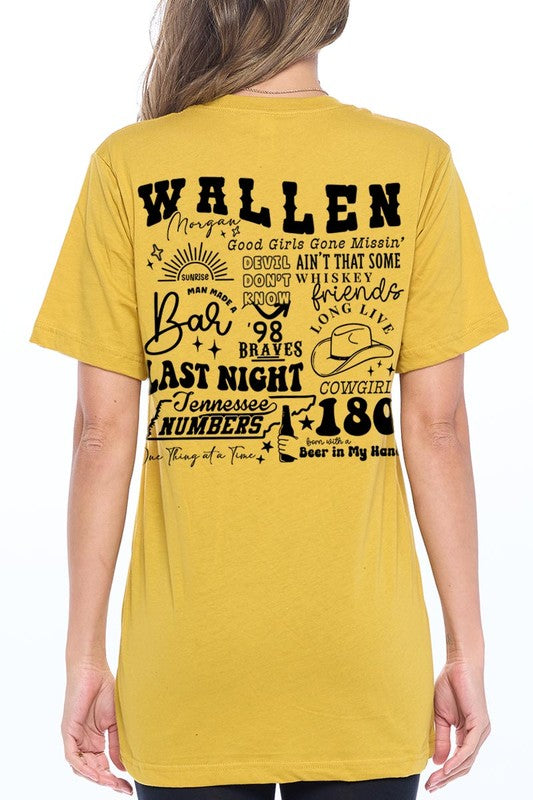 Wallen Country Music Shirt