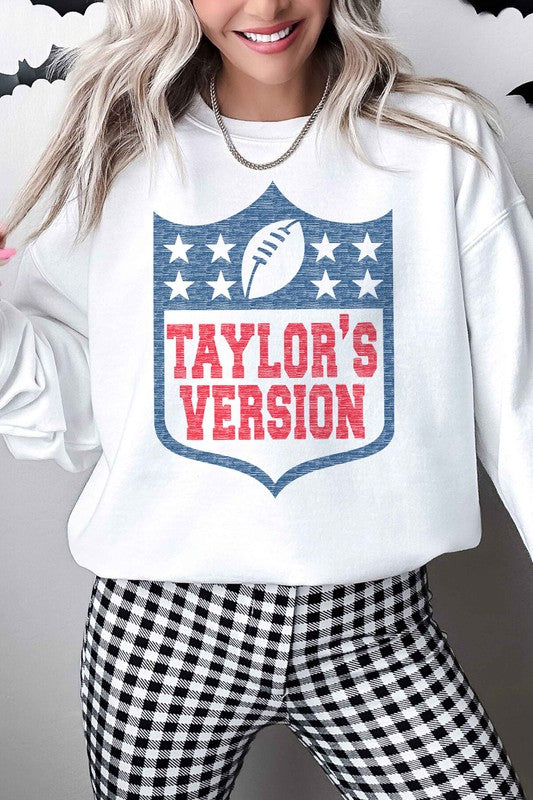 Taylor's Version Oversized Graphic Crewneck Sweatshirt