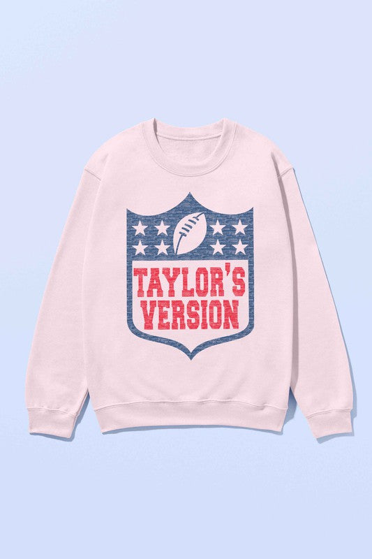 Taylor's Version Oversized Graphic Crewneck Sweatshirt