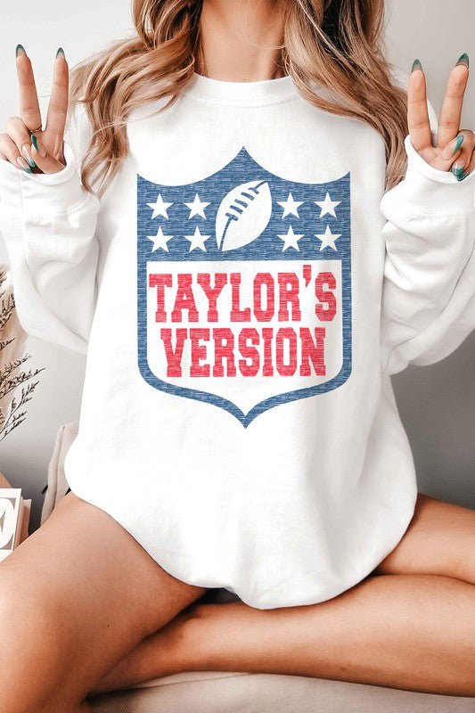 Taylor's Version Oversized Graphic Crewneck Sweatshirt