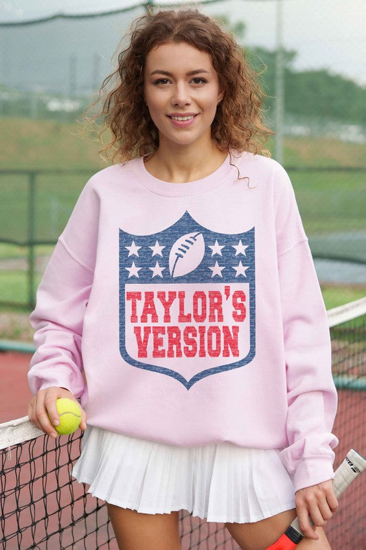 Taylor's Version Oversized Graphic Crewneck Sweatshirt