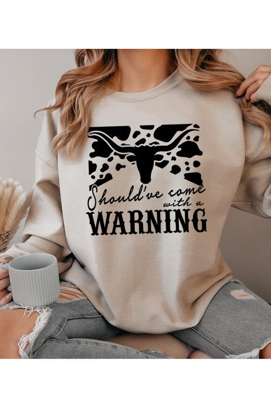 Western Cow Animal Graphic Fleece Sweatshirts