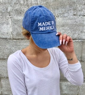 Made in Merica Vintage Washed Baseball Cap