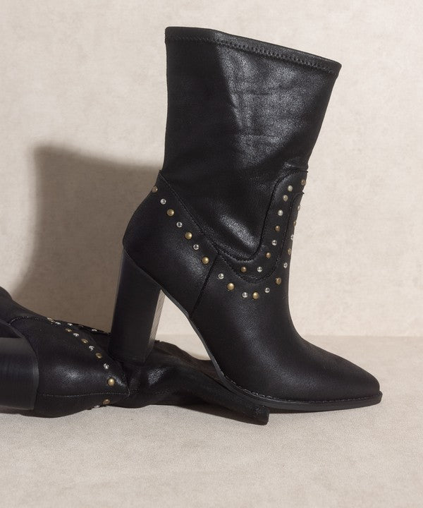 The Paris Studded Boots