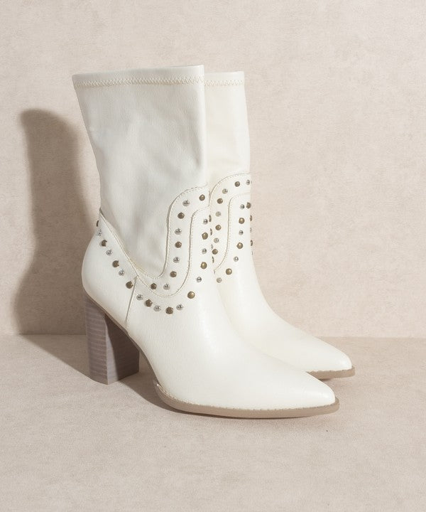 The Paris Studded Boots