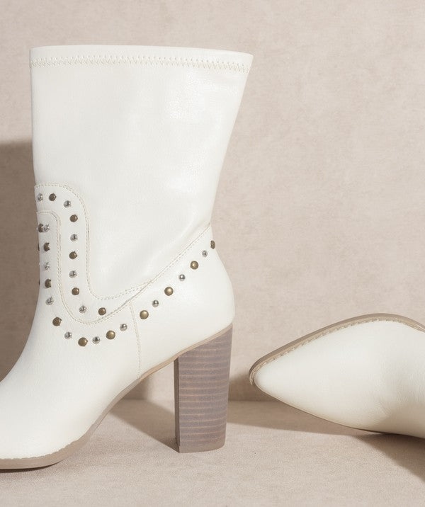 The Paris Studded Boots