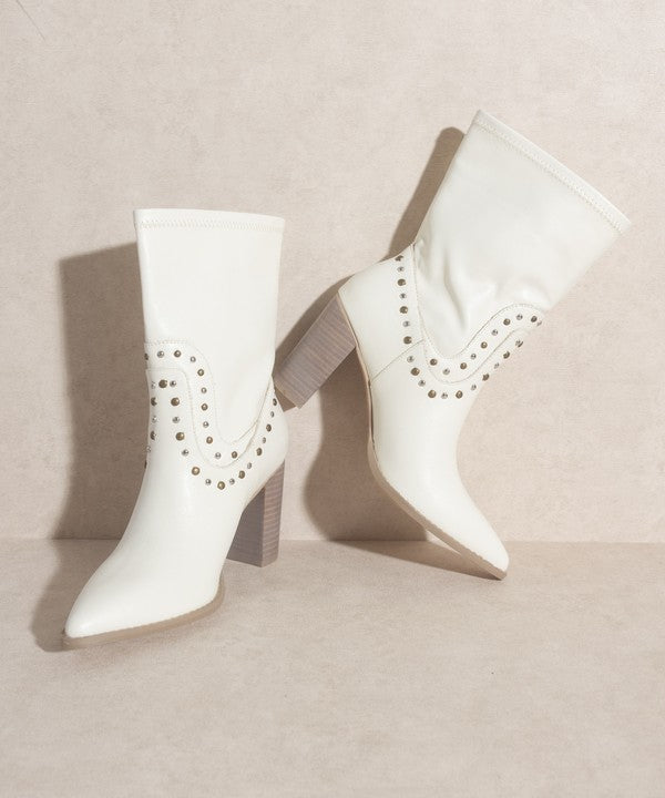 The Paris Studded Boots